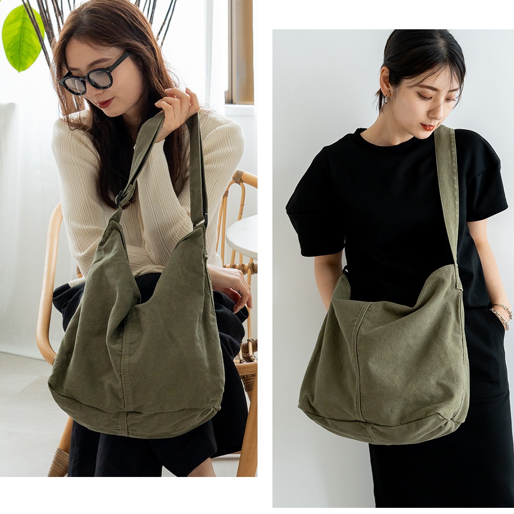 《SummerSale 50％OFF まとめ買いで最大＋20％OFF》 ショルダーバッグ キャンバス メンズ レディース 帆布 ショルダー バッグ メッセンジャーバッグ 大人 斜めがけバッグ ワンショルダーバッグ 軽量 布 大きめ A4 通勤 通学 おしゃれ 大容量 肩掛け 韓国ファッション
