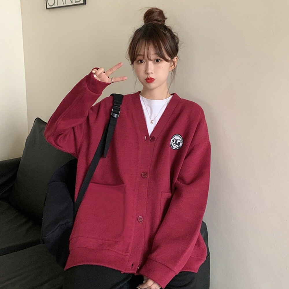 モヘア ニット カーディガン 2色 ユニセックス 秋冬 韓国 nr1076 Cross charm official store | カーディガン レディース ロング