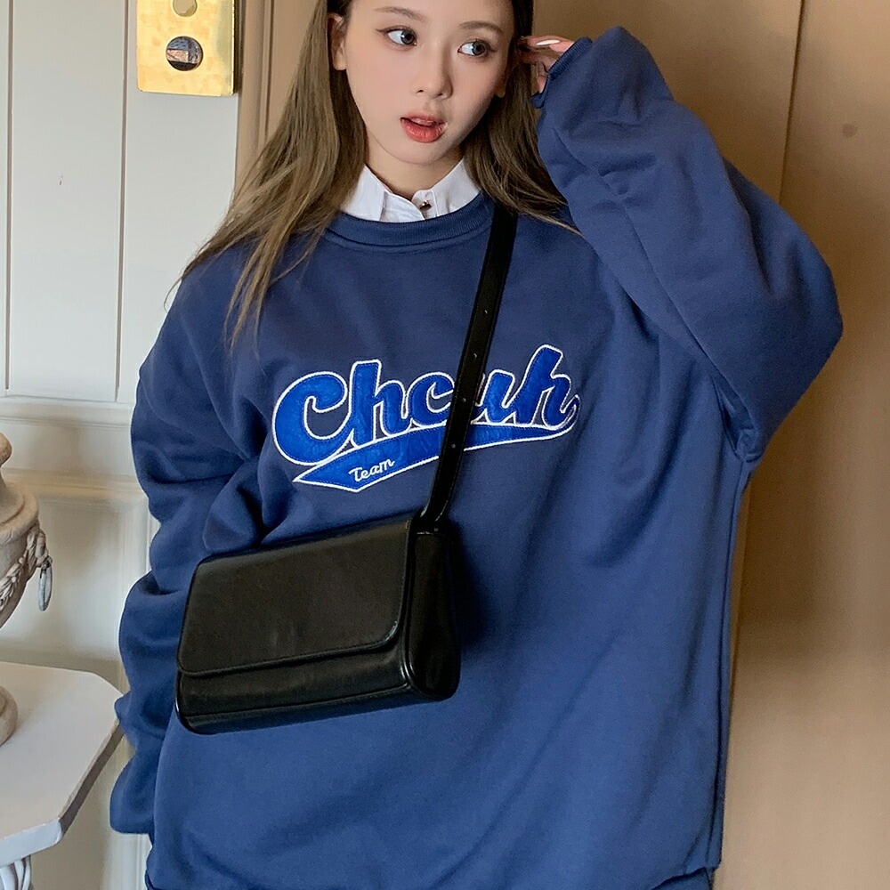 CHARCH チャーチ ロゴプリント スウェットトレーナー 韓国製 X4189 MFC STORE トレーナー スウェット ”MFC$” ARCH LOGO CREWNECK