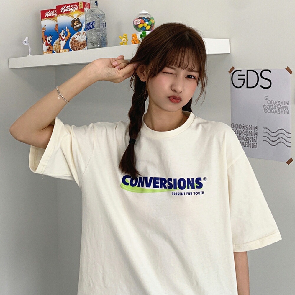 Tシャツ tシャツ レディース メンズ 半袖 カジュアル 大きいサイズ 体型カバー オーバーサイズ 大きい ワンポイント 春 夏 韓国 ファッション 中国 プリント ロゴT トップス プリントT ビッグシルエット 韓国ファッション