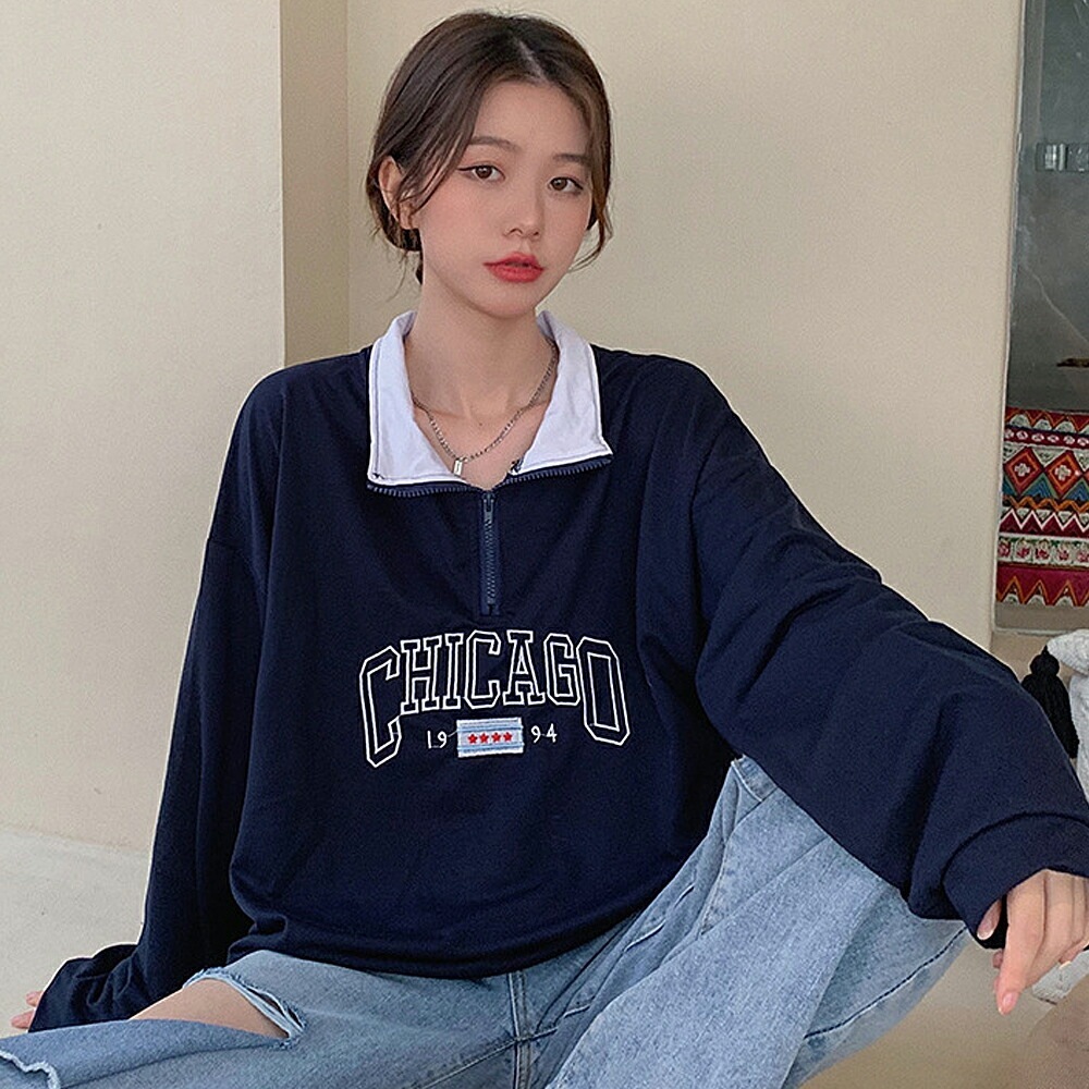 Cross charm official store | トレーナー 長袖 オーバーサイズ