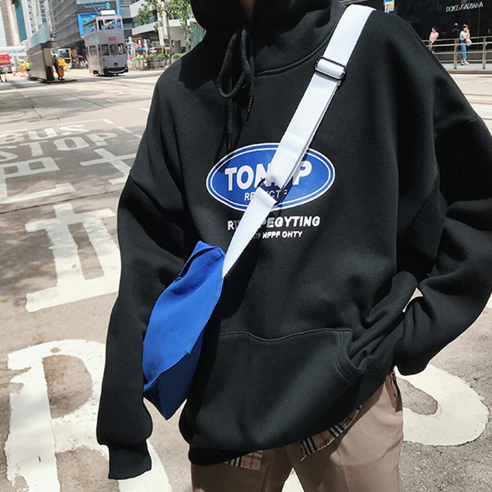 イラスト メンズ パーカー 韓国 ストリート 長袖 スウェット プルオーバーパーカー メンズ レディース スウェット フード