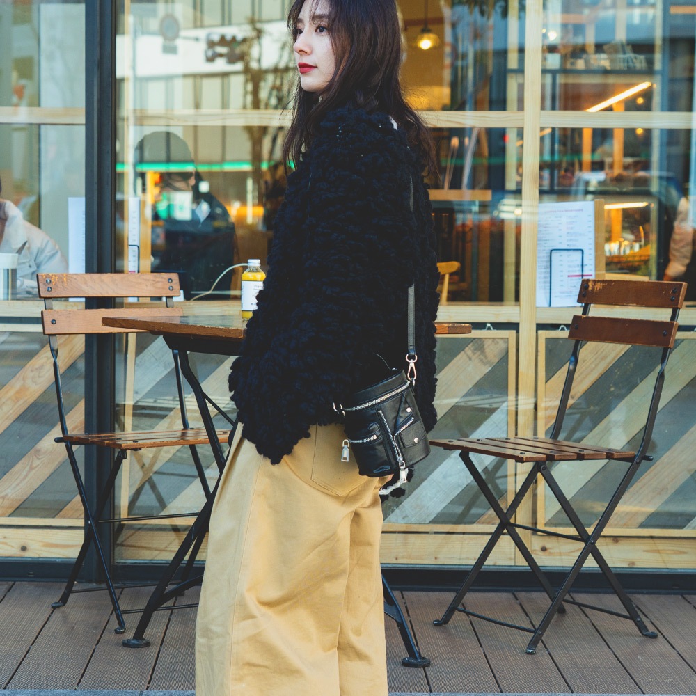 【20％OFFクーポン／最大35％OFF】DEVICE ライダース バニティ ショルダーバッグ 