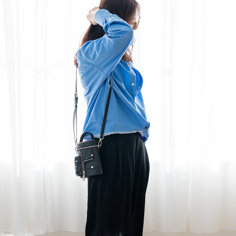 【20％OFFクーポン／最大35％OFF】DEVICE ライダース バニティ ショルダーバッグ 