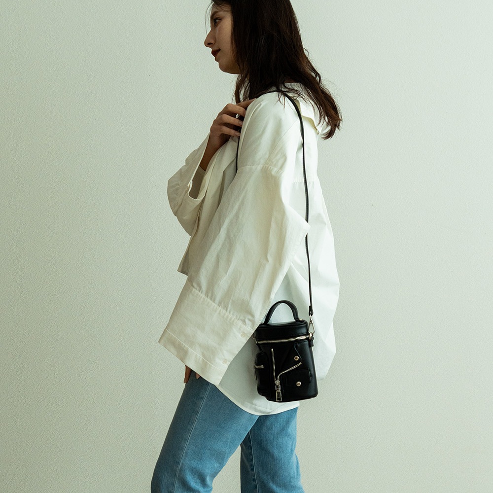 【20％OFFクーポン／最大35％OFF】DEVICE ライダース バニティ ショルダーバッグ 