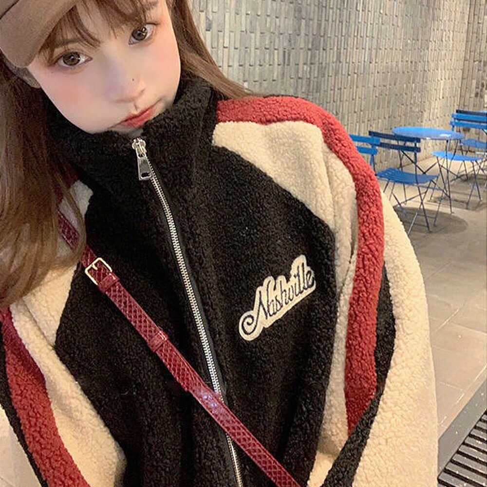 Cross charm official store | ボアジャケット ジャージデザイン