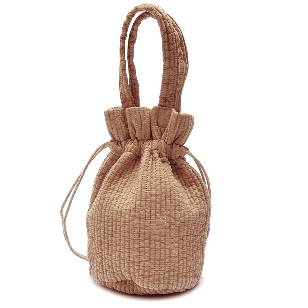 【SALE：35％OFF 11/2 10:00~】ヌビバッグ ヌビバック 巾着バッグ レディース イブル ハンドバッグ バッグ 大人 軽量 布 通勤 おしゃれ カジュアル ナチュラル キルティング ヌビ 韓国 丸洗いOK イブルバッグ ミニ バッグ 鞄 かばん カバン ミニバッグ 小さめ 春 夏 S