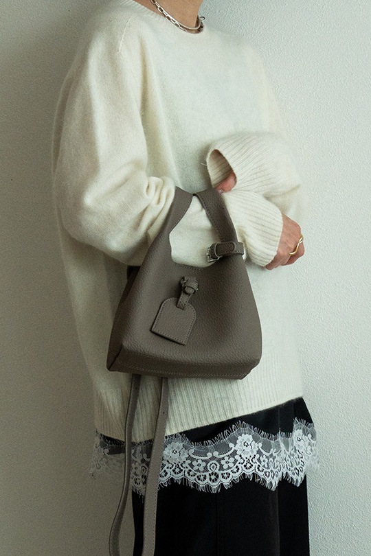 【3/2正午販売～】★先行受注特典55％OFF★ソフトスクエア 2WAY ミニ ハンドバッグ(ポーチ付き) 2WAY キューブバッグ ショルダーバッグ ポーチ付き レディース ハンドバッグ バケツバッグ 斜めがけ 肩掛け フェイクレザー シボ加工 大容量 軽量 鞄 通勤 通学 フォーマル カジュアル