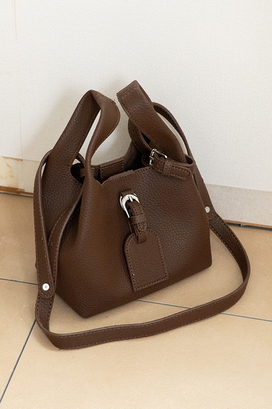 【3/2正午販売～】★先行受注特典55％OFF★ソフトスクエア 2WAY ミニ ハンドバッグ(ポーチ付き) 2WAY キューブバッグ ショルダーバッグ ポーチ付き レディース ハンドバッグ バケツバッグ 斜めがけ 肩掛け フェイクレザー シボ加工 大容量 軽量 鞄 通勤 通学 フォーマル カジュアル