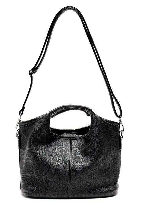 【2/2正午販売～】★先行受注特典50％OFF★ラウンドハンドル 2WAY ミニトートバッグ(ポーチ付き) トートバッグ おしゃれ かわいい モード エッジィ スターチャーム付 高見え レザー調