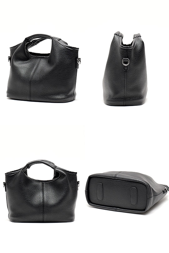 【2/2正午販売～】★先行受注特典50％OFF★ラウンドハンドル 2WAY ミニトートバッグ(ポーチ付き) トートバッグ おしゃれ かわいい モード エッジィ スターチャーム付 高見え レザー調