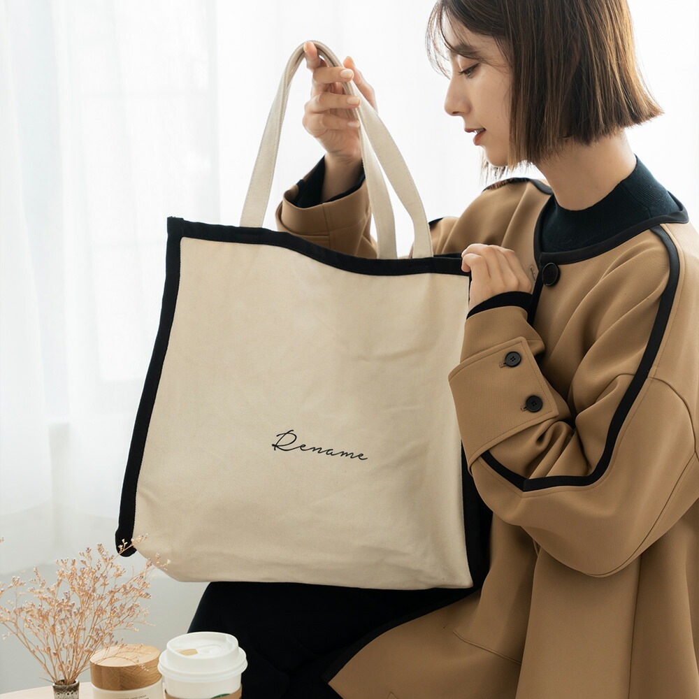 【SALE：20％OFF 11/2 10:00~】トートバッグ バッグ 大きめ レディース メンズ キャンバス A4 大容量 軽量 大学生 通勤 通学 ブランド トートバック おしゃれ 肩掛け かわいい 軽い 保育園 A4肩掛け カバン 大き目 無地 肩がけ 黒 帆布 A3 通勤バッグ