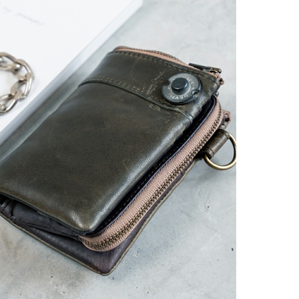 Cross charm official store | DEVICE メンズ財布 二つ折り 財布