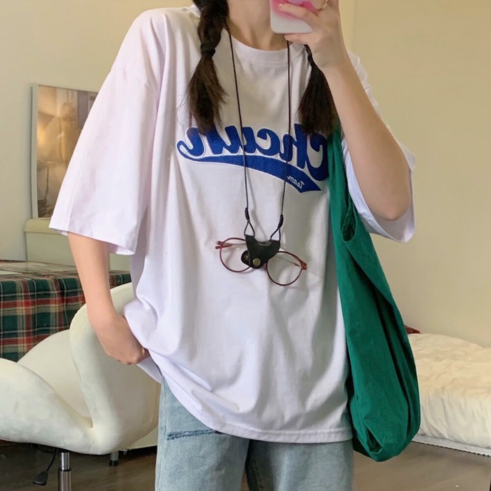 URKOOL プリント ストリート 半袖 コットンTシャツ ゆったり ta934t_04.jpg