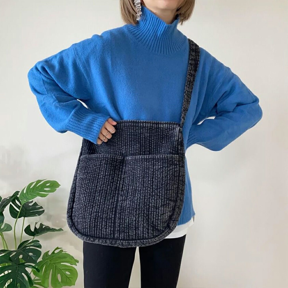 【SALE：60％OFF】ヌビバッグ ヌビバック ショルダー レディース マザーズ バッグ ショルダーバッグ ヌビ 韓国 ママバッグ マザーズバッグ 斜めがけバッグ ファスナー 軽量 大きめ A4 通勤 通学 おしゃれ 斜めがけ キルティング 丸洗い 肩掛けバッグ