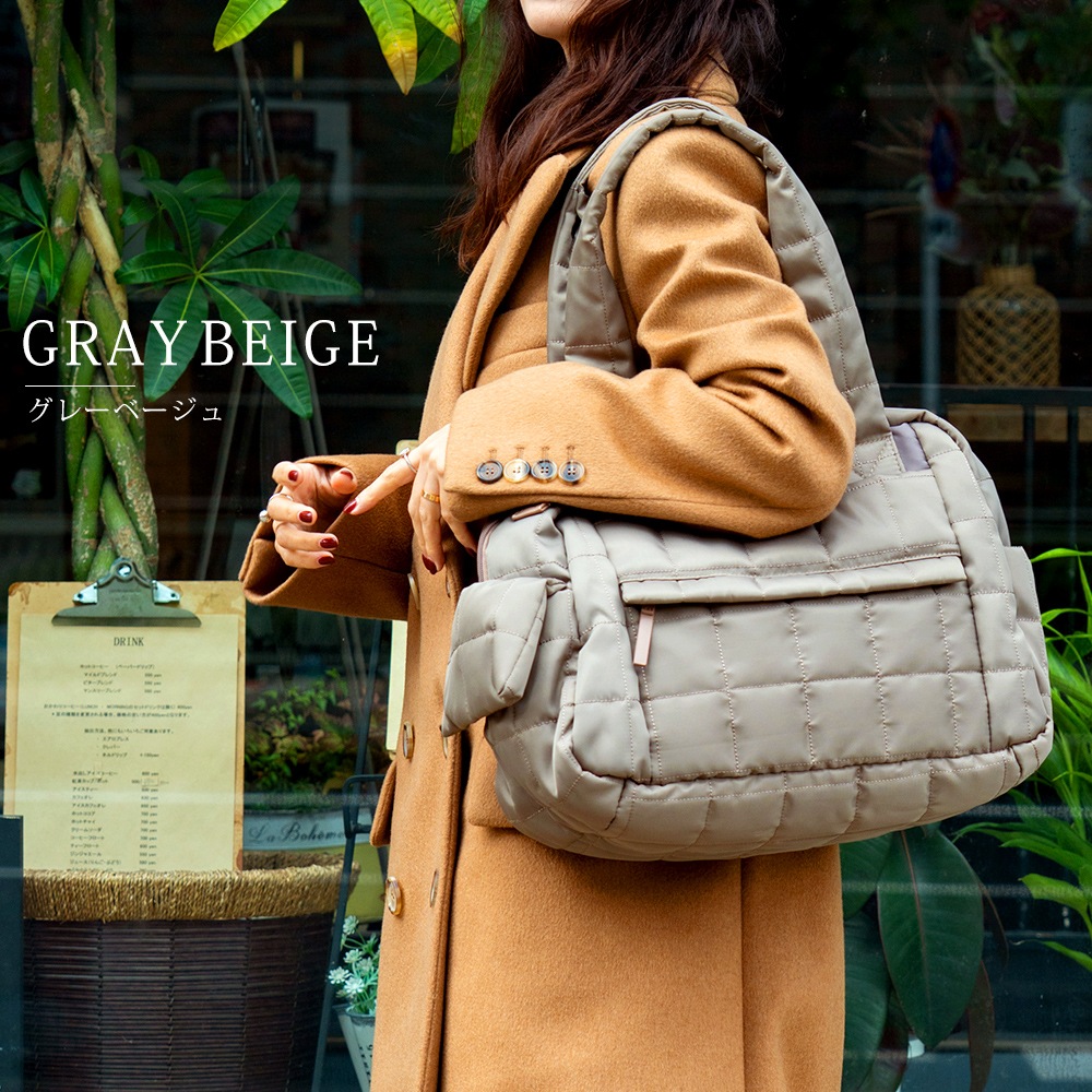 マザーズバッグ 大容量マザーズバッグ｜軽量＆撥水ナイロン生地 2wayで仕事・旅行にも