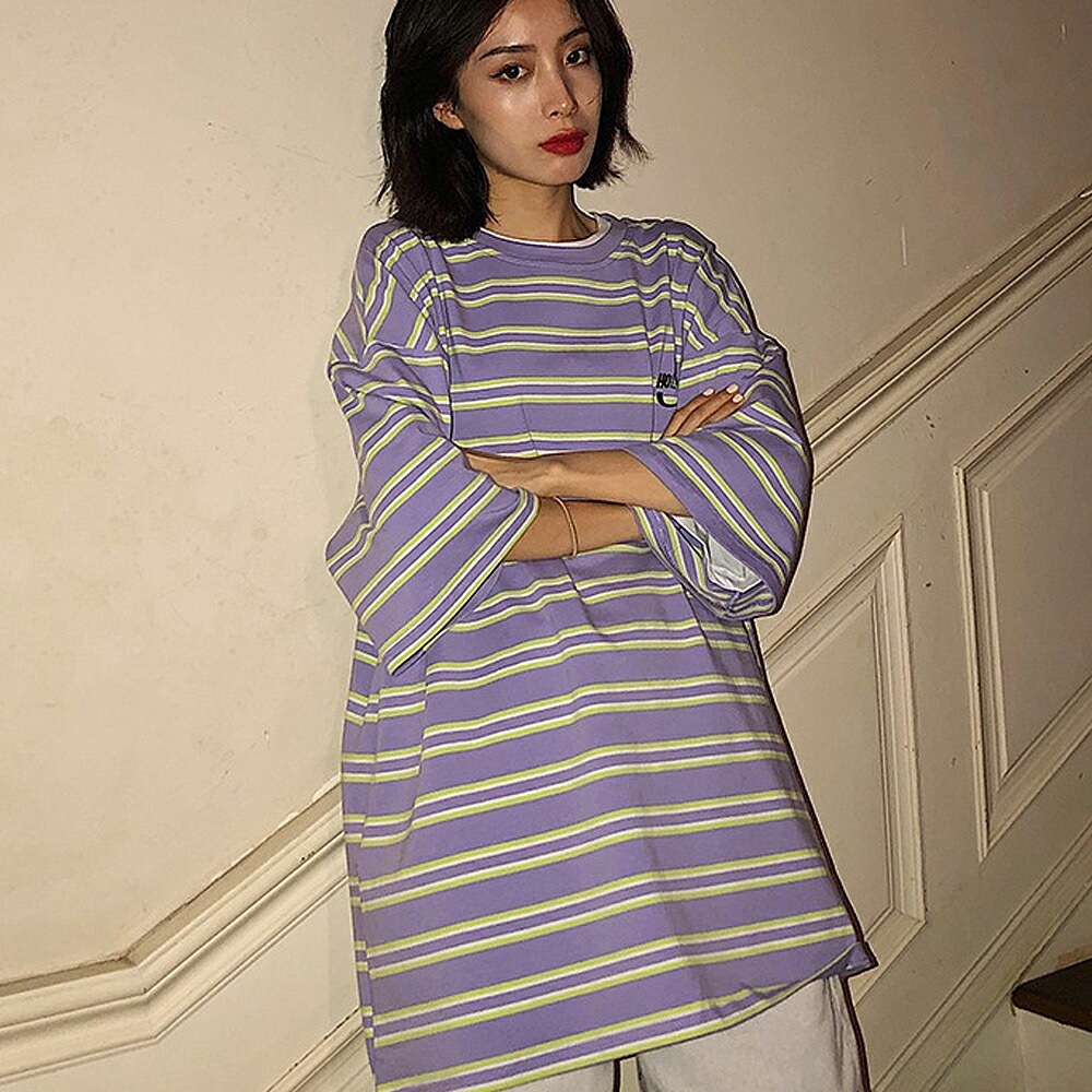 Tシャツ tシャツ ボーダー レディース メンズ 半袖 カジュアル 大きいサイズ 体型カバー オーバーサイズ シャツ 大きい 春 夏 韓国 ファッション プリント ゆったり かわいい シンプル ロゴT トップス プリントT ビッグT