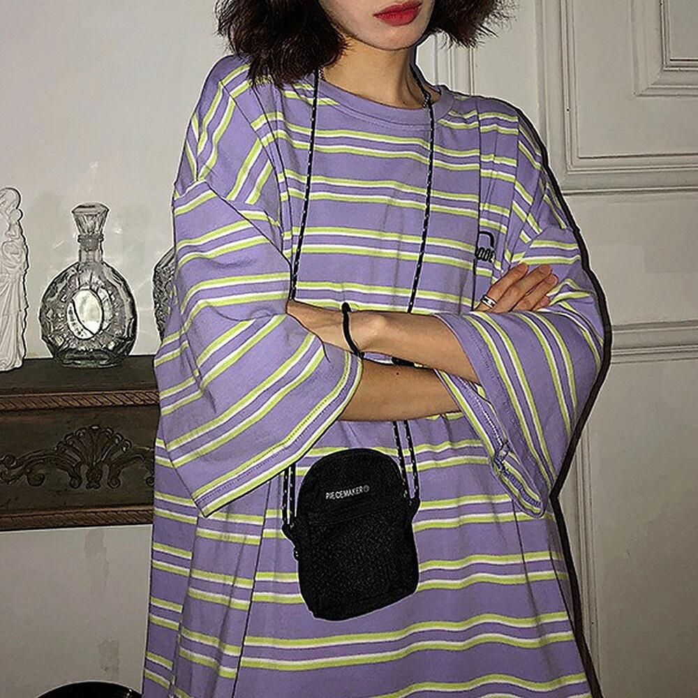 Tシャツ tシャツ ボーダー レディース メンズ 半袖 カジュアル 大きいサイズ 体型カバー オーバーサイズ シャツ 大きい 春 夏 韓国 ファッション プリント ゆったり かわいい シンプル ロゴT トップス プリントT ビッグT