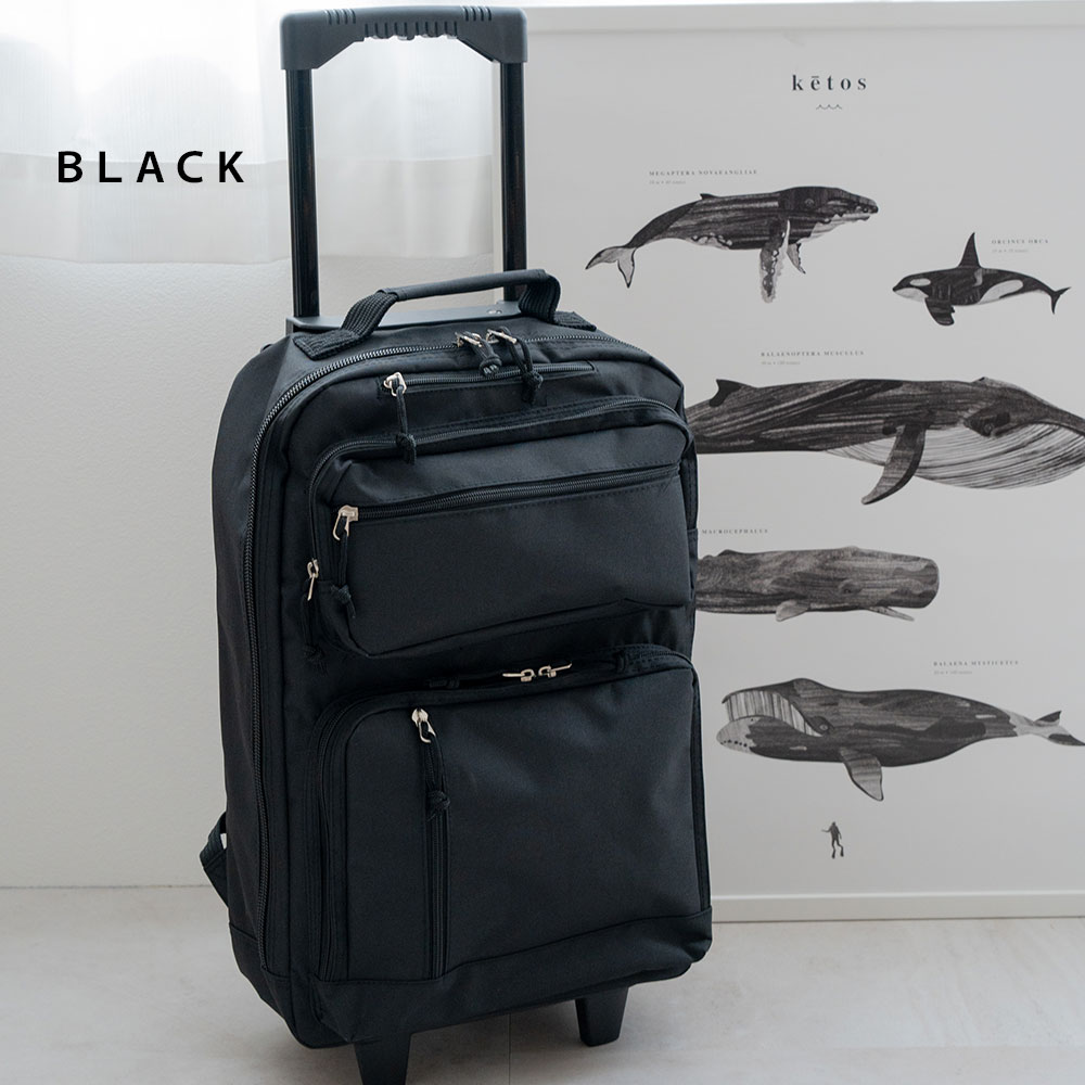 2WAYバッグ 旅行 ビジネスバッグ 出張 大容量 キャリーバッグ A4 B5 パソコンバッグ 2輪キャスター 防災リュック 避難リュック キャリー付き 男女兼用 軽量 メンズ レディース キャスター付き 33～48L  キャリーケース ソフトキャリー