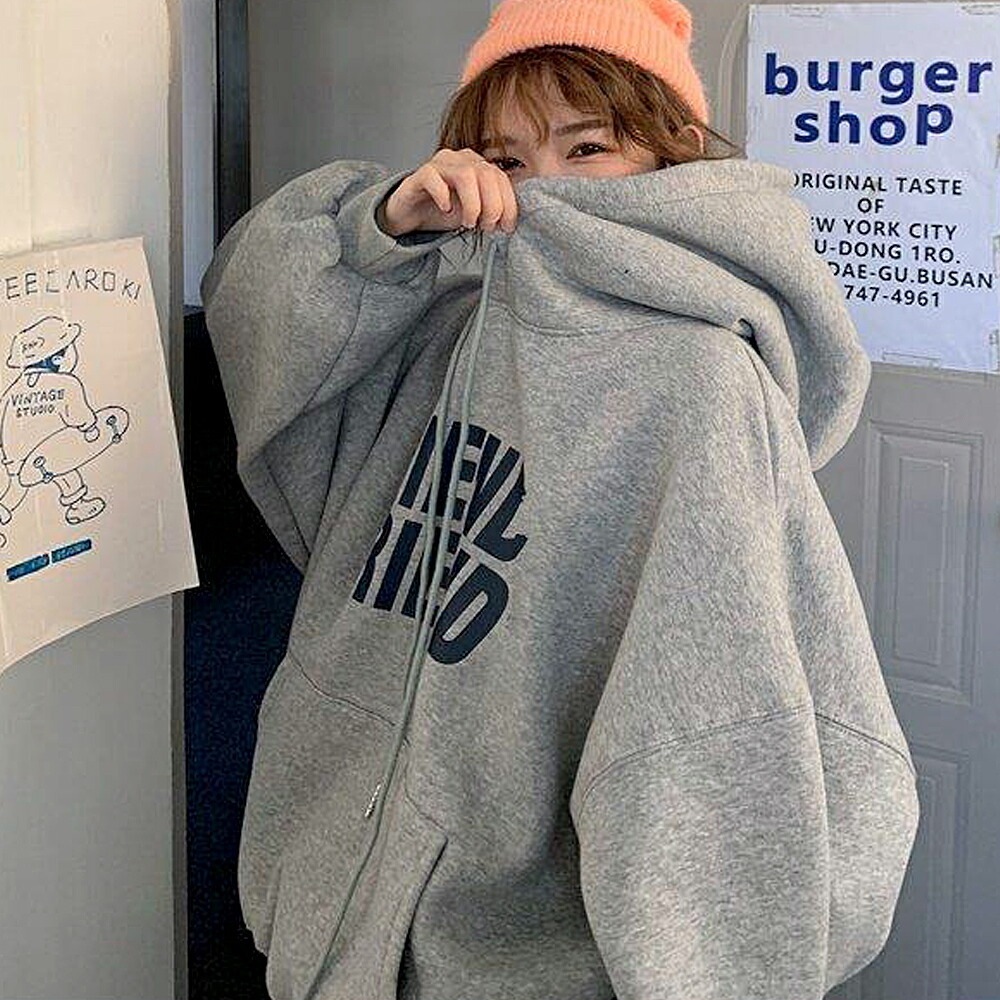 ビックシルエット プルオーバー パーカー XLサイズ 002840 種類3：XL⁄薄手 フード付きカジュアルビッグシルエットパーカー (T) 今