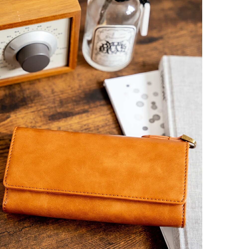 長財布 財布 メンズ レディース DEVICE デバイス かぶせ長財布 ブランド 革 ロングウォレット 紳士用長財布 贈り物 カード収納 小銭入れ PU 大容量 札入れ L字ファスナー サイフ カードがたくさん入る シンプル