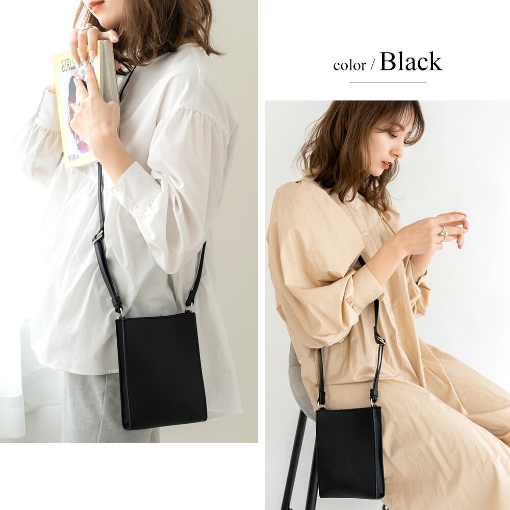 ショルダーバッグ レディース メンズ 斜めがけ 大人 ブランド 小さめ おしゃれ カジュアル 黒 軽量 シンプル 斜めがけバッグ ミニ サコッシュ ミニショルダーバッグ ミニバッグ コンパクト 肩掛け 縦型 ミニショルダーバック バッグ