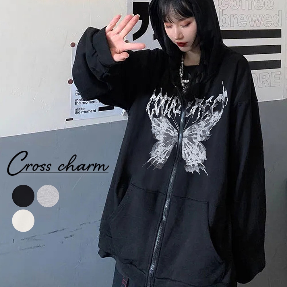 Cross charm official store | サイエンス バタフライ プリント