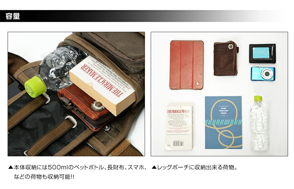 レッグポーチ レッグバッグ ポーチ ウエストポーチ バイク メンズ ウエストバッグ ポーチ 斜めがけ アウトドア 自転車 ミリタリー バッグ ワイルド レッグ ツーリング カジュアル 斜め掛け おしゃれ ブランド