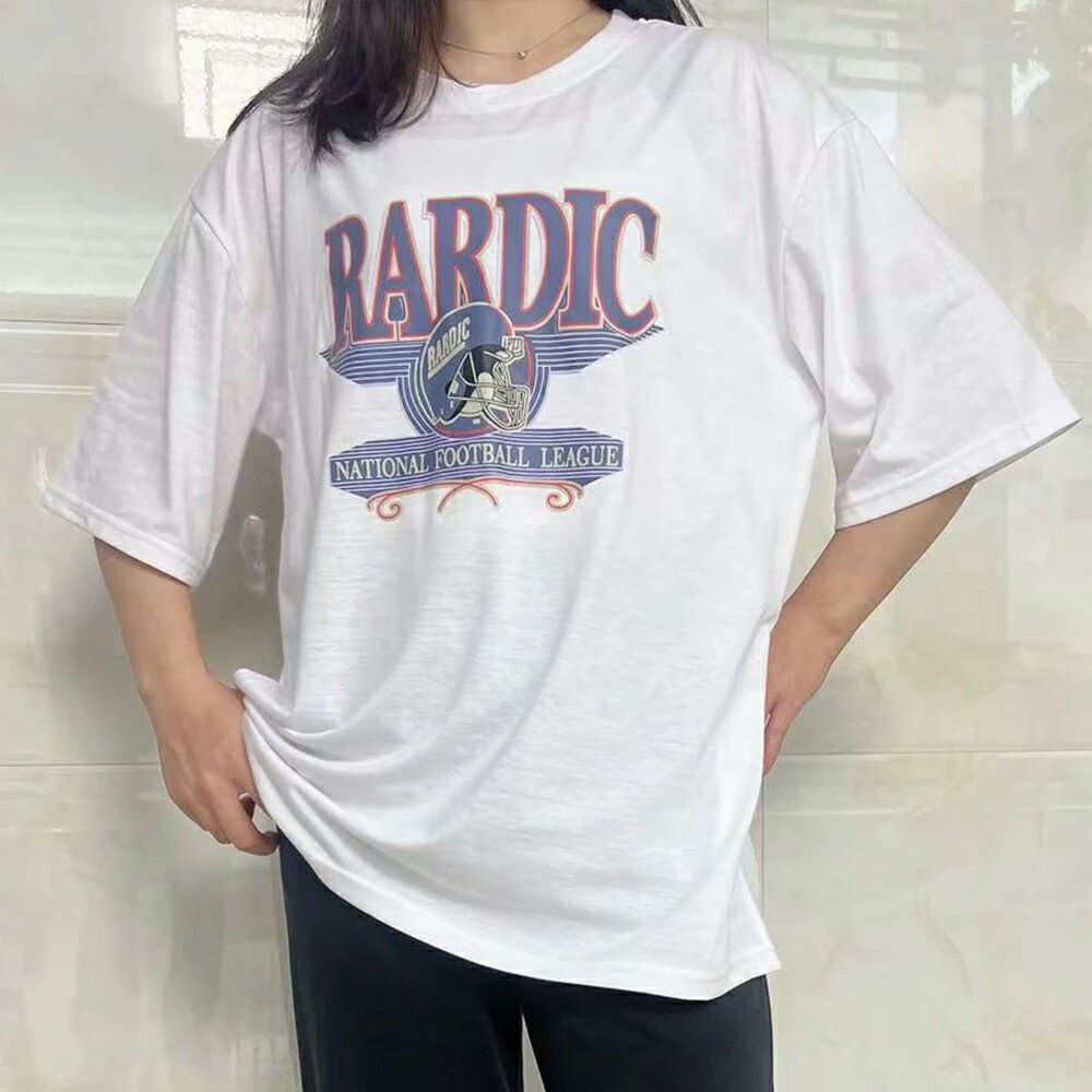 Tシャツ tシャツ レディース メンズ 半袖 大きいサイズ 体型カバー オーバーサイズ 大きい 春 夏 韓国 ファッション 中国 プリント ゆったり シンプル ロゴT トップス ビッグシルエット 韓国ファッション 父の日ギフト