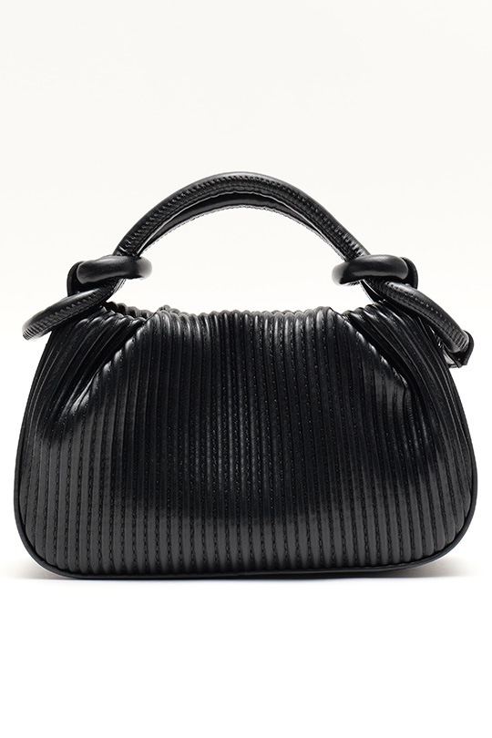《55％OFF》レトロ プリーツ 2way ショルダーバッグ ハンドバッグ レディース 斜めがけ 肩掛け 軽量 軽い 270g ミニバッグ ポシェット レザー 調 合皮 ノット 結び目 持ち手 大人 かわいい おしゃれ 韓国 ファッション フェミニン 上品 自立 小さめ カバン