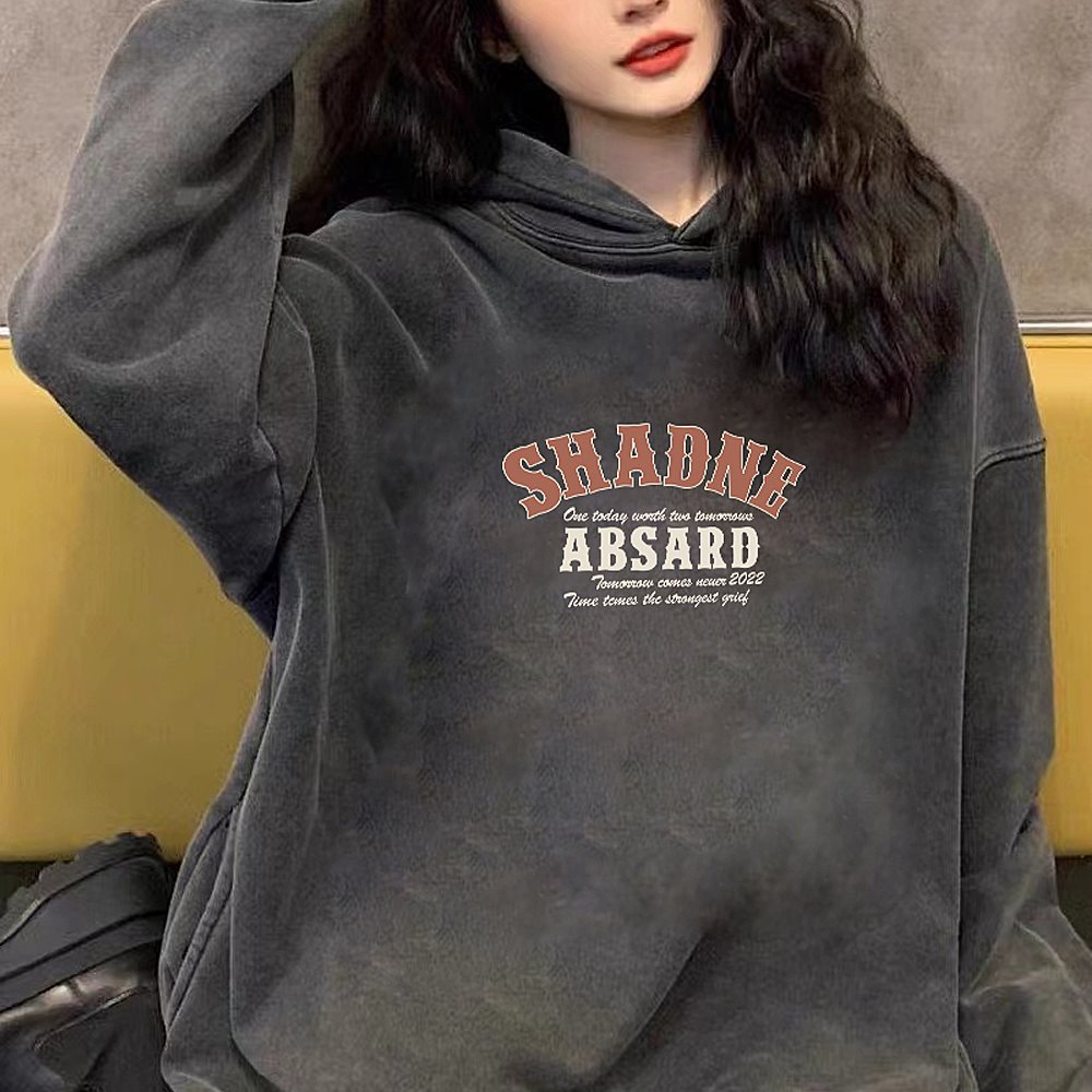 パーカー フーディ トレーナー レディース メンズ スウェット 韓国ファッション 大きいサイズ トップス 秋 冬 ビックシルエット ビッグパーカー プルオーバー おしゃれ 無地 ロゴ オルチャンファッション 長袖 かわいい