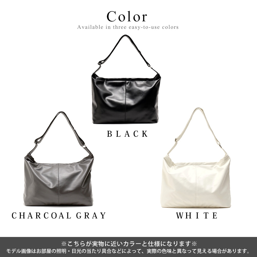 DEVICE ルーズ マンメイドレザー ショルダーバッグ レディース バッグ 斜めがけバッグ 斜めがけ 大人 軽量 大容量 ブランド かっこいい 大きめ かわいい A4 軽い ファスナー 通勤バッグ 通学 女子 肩掛け バック 鞄 かばん メンズ