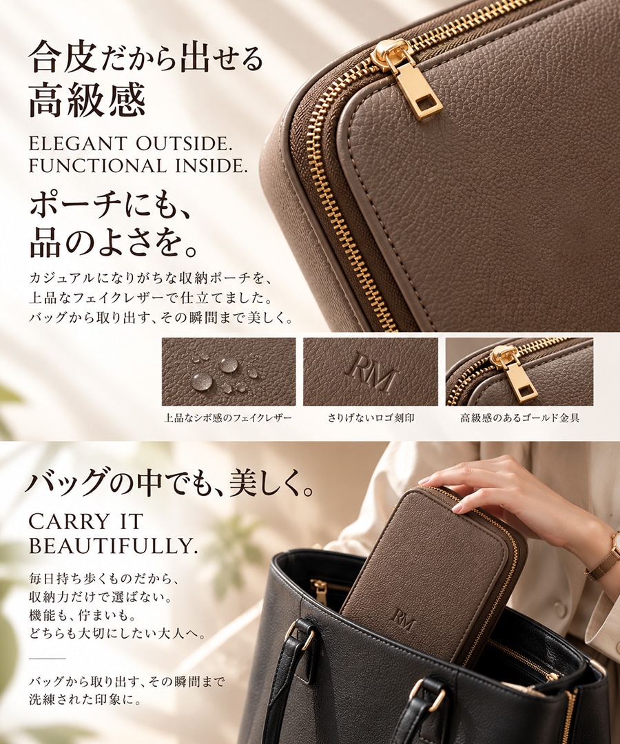 【貴重】FCRB トラベルポーチ Cross charm official store | トラベルポーチ めくれる ポーチ