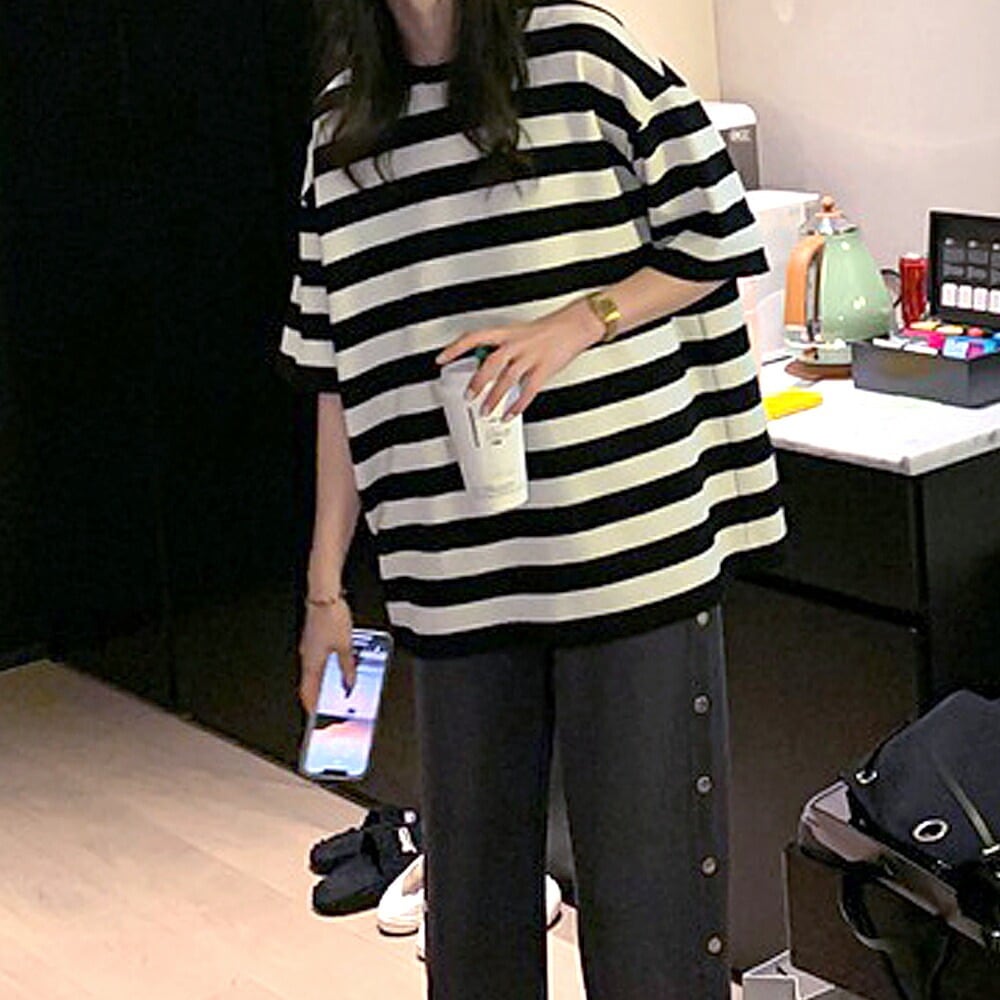 Cross charm official store | Tシャツ tシャツ ボーダー レディース