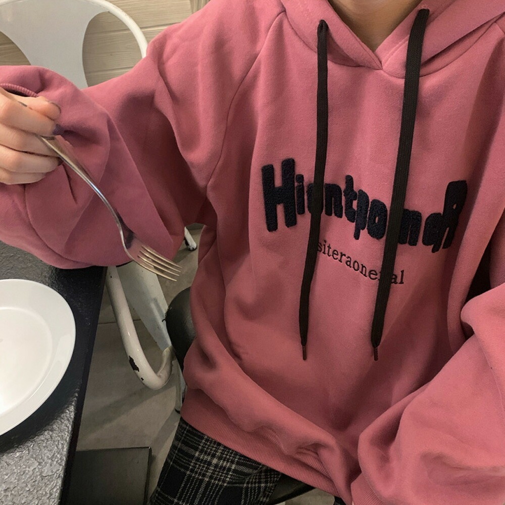 パーカー フーディ  トレーナー  レディース メンズ スウェット  韓国ファッション 大きいサイズ トップス 秋 冬 ビックシルエット ビッグパーカー プルオーバー おしゃれ 無地  オルチャンファッション 長袖 ロゴ プリント