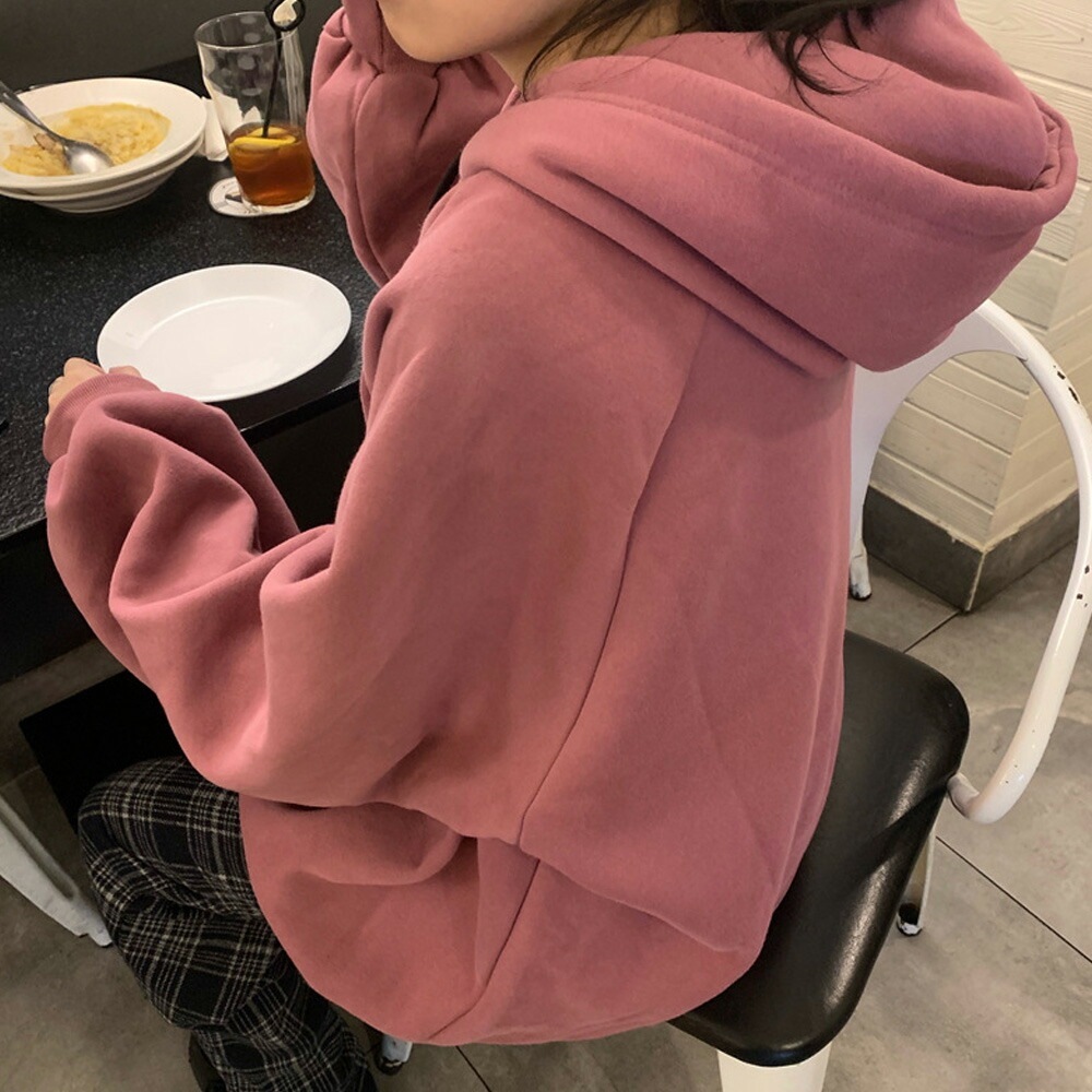 パーカー フーディ  トレーナー  レディース メンズ スウェット  韓国ファッション 大きいサイズ トップス 秋 冬 ビックシルエット ビッグパーカー プルオーバー おしゃれ 無地  オルチャンファッション 長袖 ロゴ プリント