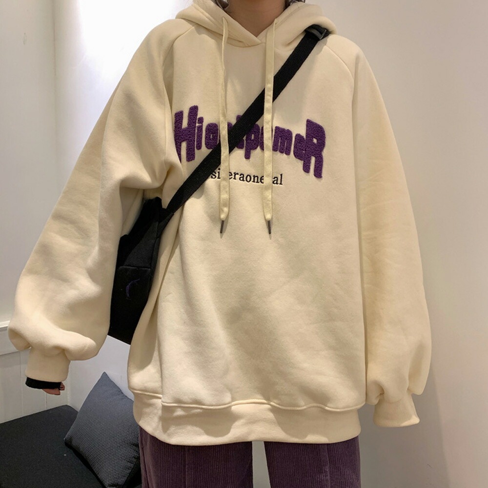 パーカー フーディ  トレーナー  レディース メンズ スウェット  韓国ファッション 大きいサイズ トップス 秋 冬 ビックシルエット ビッグパーカー プルオーバー おしゃれ 無地  オルチャンファッション 長袖 ロゴ プリント