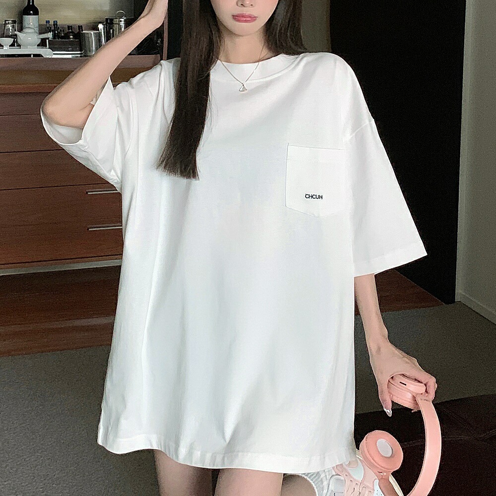 Cross charm official store | tシャツ 半袖 プリント ポケット刺繍