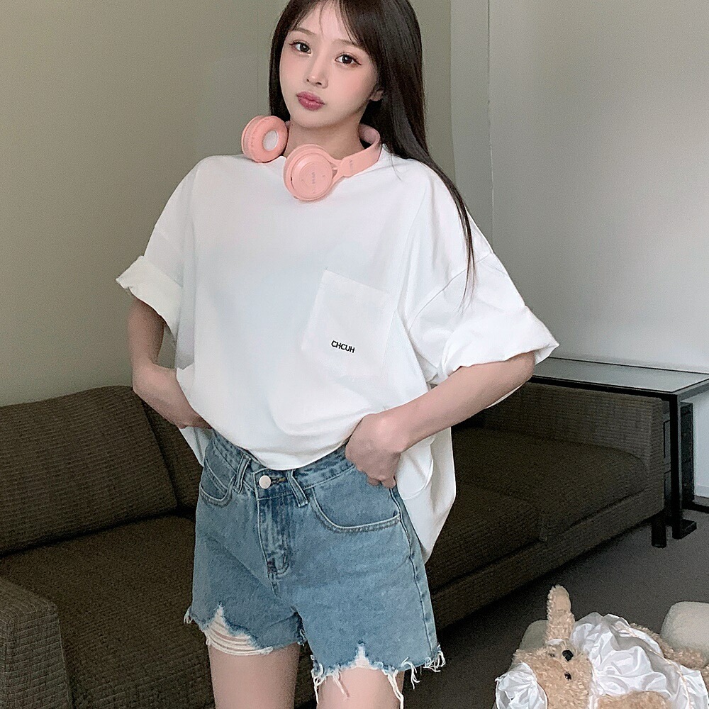 Cross charm official store | tシャツ 半袖 プリント ポケット