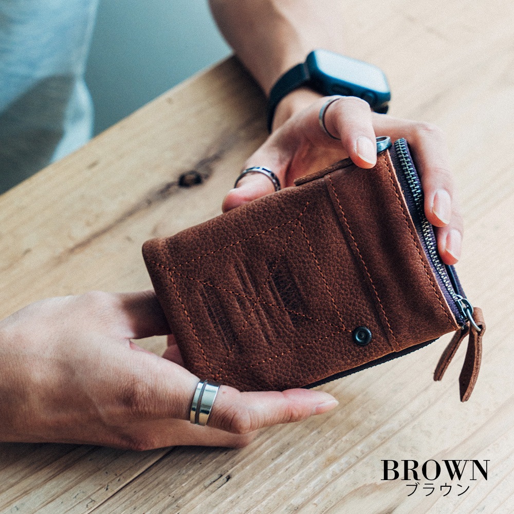 財布 メンズ 2つ折り財布 二つ折り ウォレット 折財布 ブランド 紳士用 本革 レザー DEVICE 小銭入れ 札入れ 小銭入れ 取り外し可能 カード収納 皮 チャック 紳士財布 ファスナー カードがたくさん入る 男性用