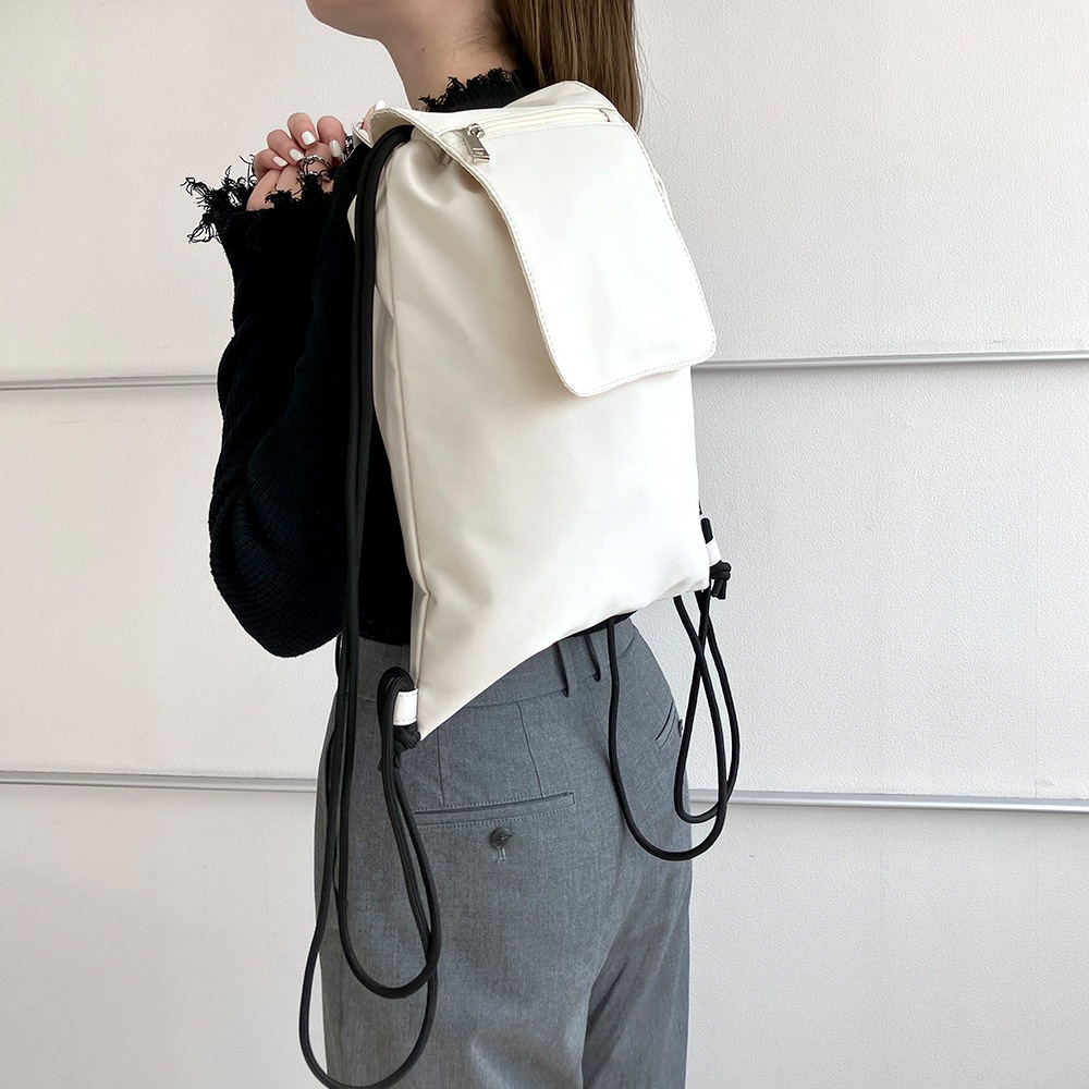 かぶせナップサック 