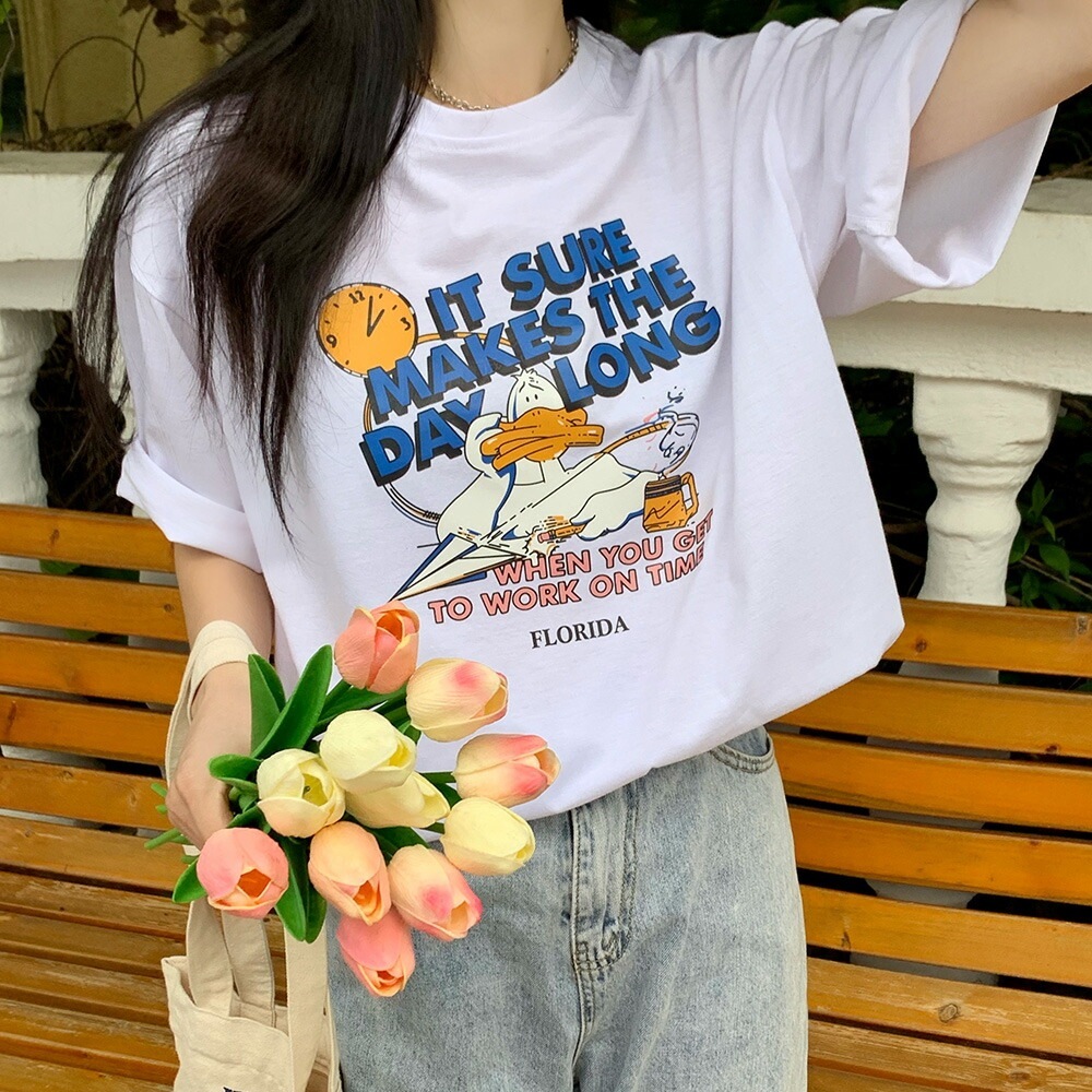 8色 Tシャツ バックロゴ オーバーサイズ 肩落ち ユニセックス Cross charm official store | Tシャツ tシャツ レディース