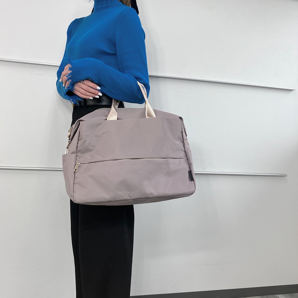 隠しジップ 2WAY ボストン 