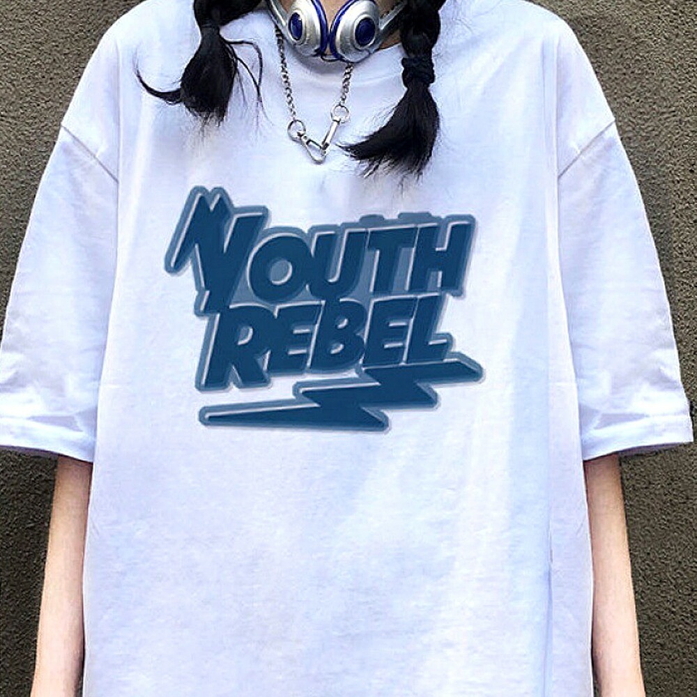 Tシャツ tシャツ レディース メンズ 半袖 カジュアル 大きいサイズ 体型カバー オーバーサイズ シャツ 大きい 春 夏 韓国 ファッション プリント ゆったり かわいい シンプル ロゴT トップス プリントT ビッグT