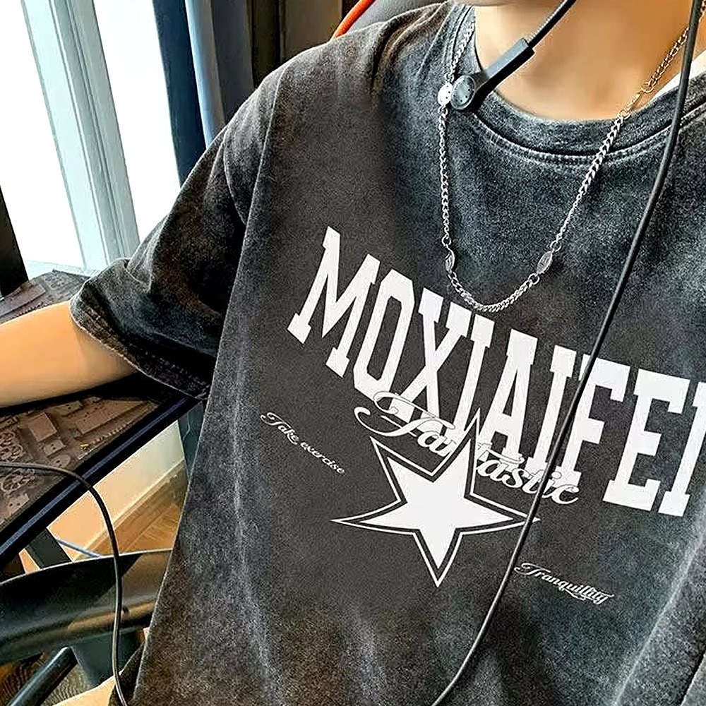MEDM 半袖 Tシャツ ロゴ おしゃれ カジュアル 個性的 男女兼用 MEDM 花柄 半袖 Tシャツ ロゴ おしゃれ オーバーサイズ 男女兼用