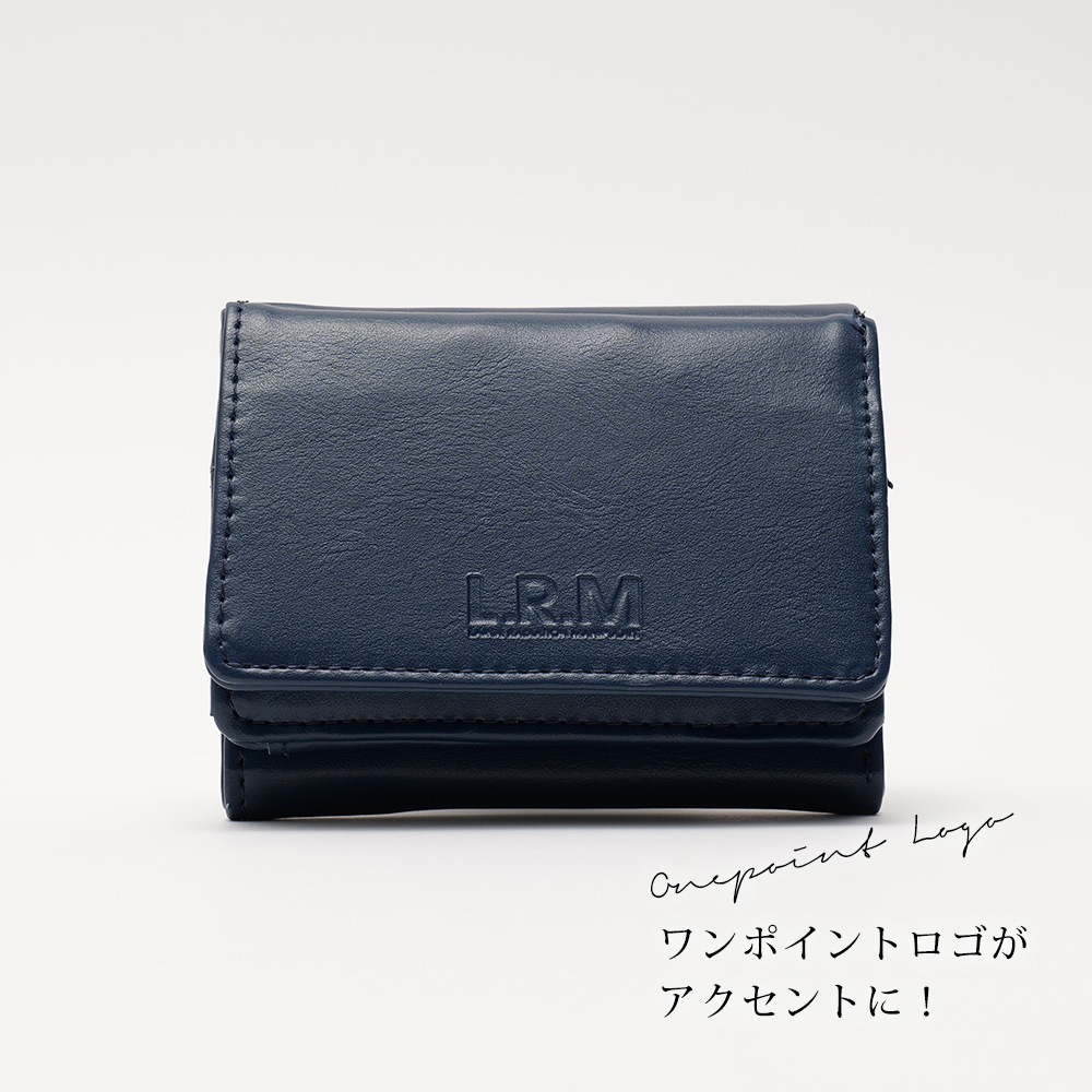 ★エムシーエム★ 小銭入れ ケース コンパクトウォレット レザー ブラック Cross charm official store | L.R.M 合皮コンパクト財布 | 財布小さい