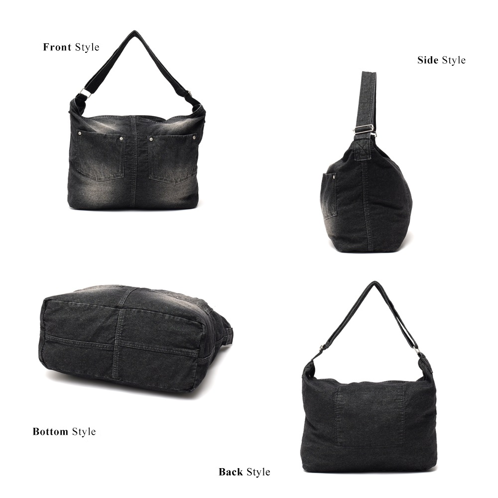 2025-2026AW新作【クーポンで35％OFF】DEVICE ウォッシュ デニム ショルダーバッグ レディース メンズ デニム ショルダー バッグ 肩掛け 斜めがけバッグ ワンショルダー 軽量 大きめ A4 通勤 通学 おしゃれ 大人A4 大容量 鞄 かばん 人気 ブランド軽い 高校生 ママ