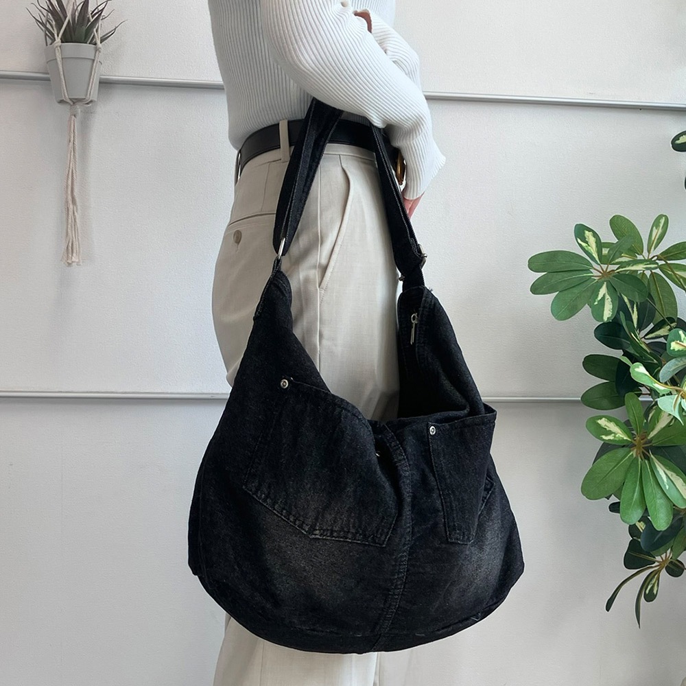 2025-2026AW新作【クーポンで35％OFF】DEVICE ウォッシュ デニム ショルダーバッグ レディース メンズ デニム ショルダー バッグ 肩掛け 斜めがけバッグ ワンショルダー 軽量 大きめ A4 通勤 通学 おしゃれ 大人A4 大容量 鞄 かばん 人気 ブランド軽い 高校生 ママ