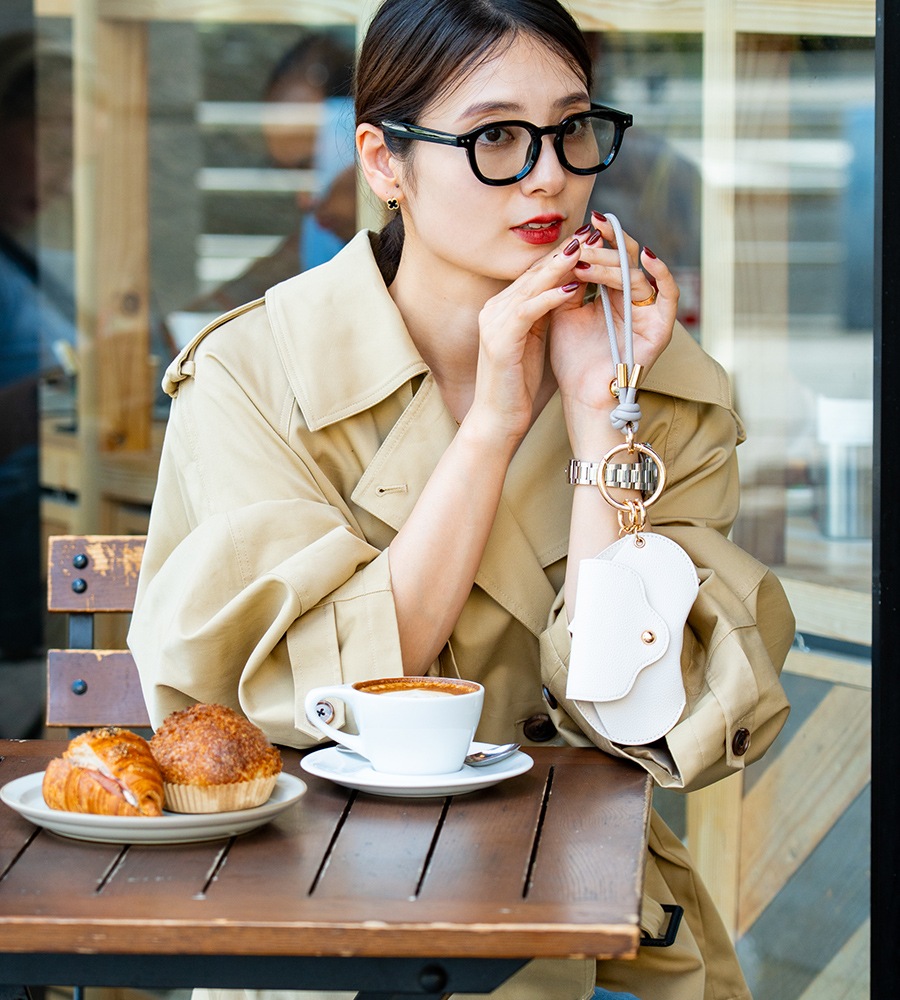 【クーポンで45％OFF】【新色グレー追加】REAIMER ティッシュケース＆眼鏡ケース ストラップ 3点セット スマホストラップ ポケットティッシュケース メガネケース ポケットティッシュカバー おしゃれ フォーマル セレモニー きれいめ オケージョン 女子会 通勤 ブランド【REAIMER/リエメ】