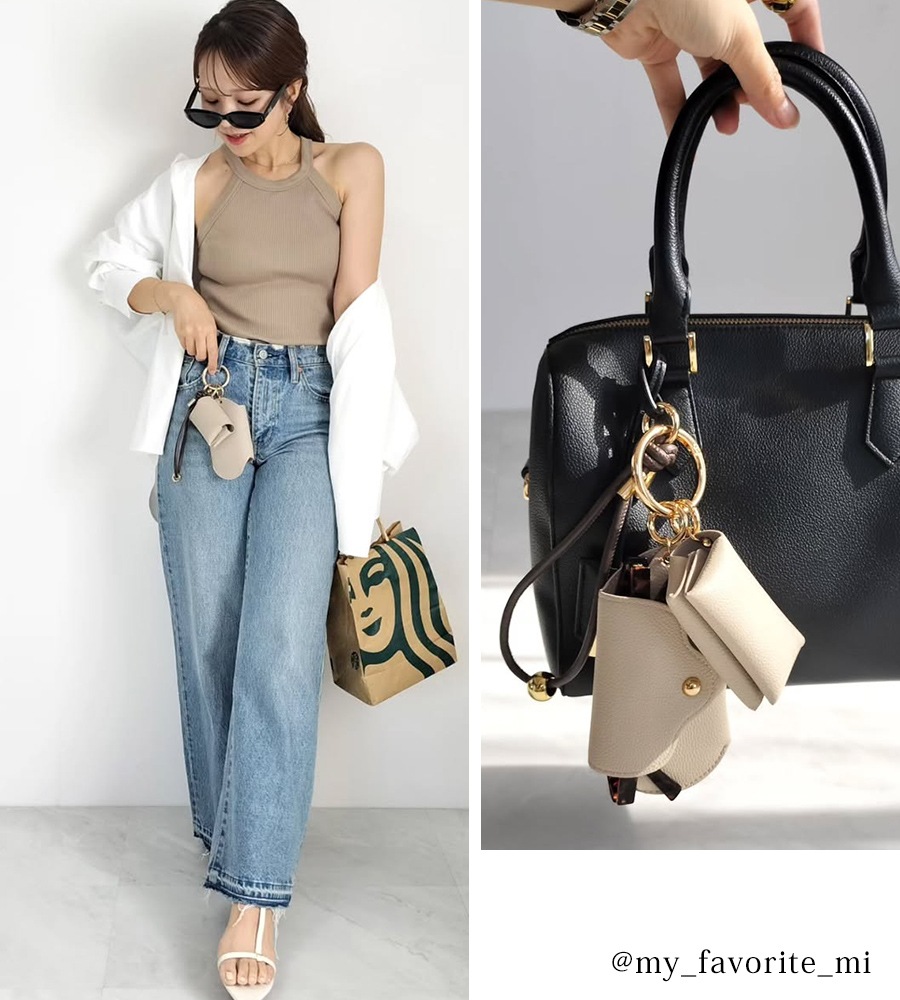 【クーポンで45％OFF】【新色グレー追加】REAIMER ティッシュケース＆眼鏡ケース ストラップ 3点セット スマホストラップ ポケットティッシュケース メガネケース ポケットティッシュカバー おしゃれ フォーマル セレモニー きれいめ オケージョン 女子会 通勤 ブランド【REAIMER/リエメ】